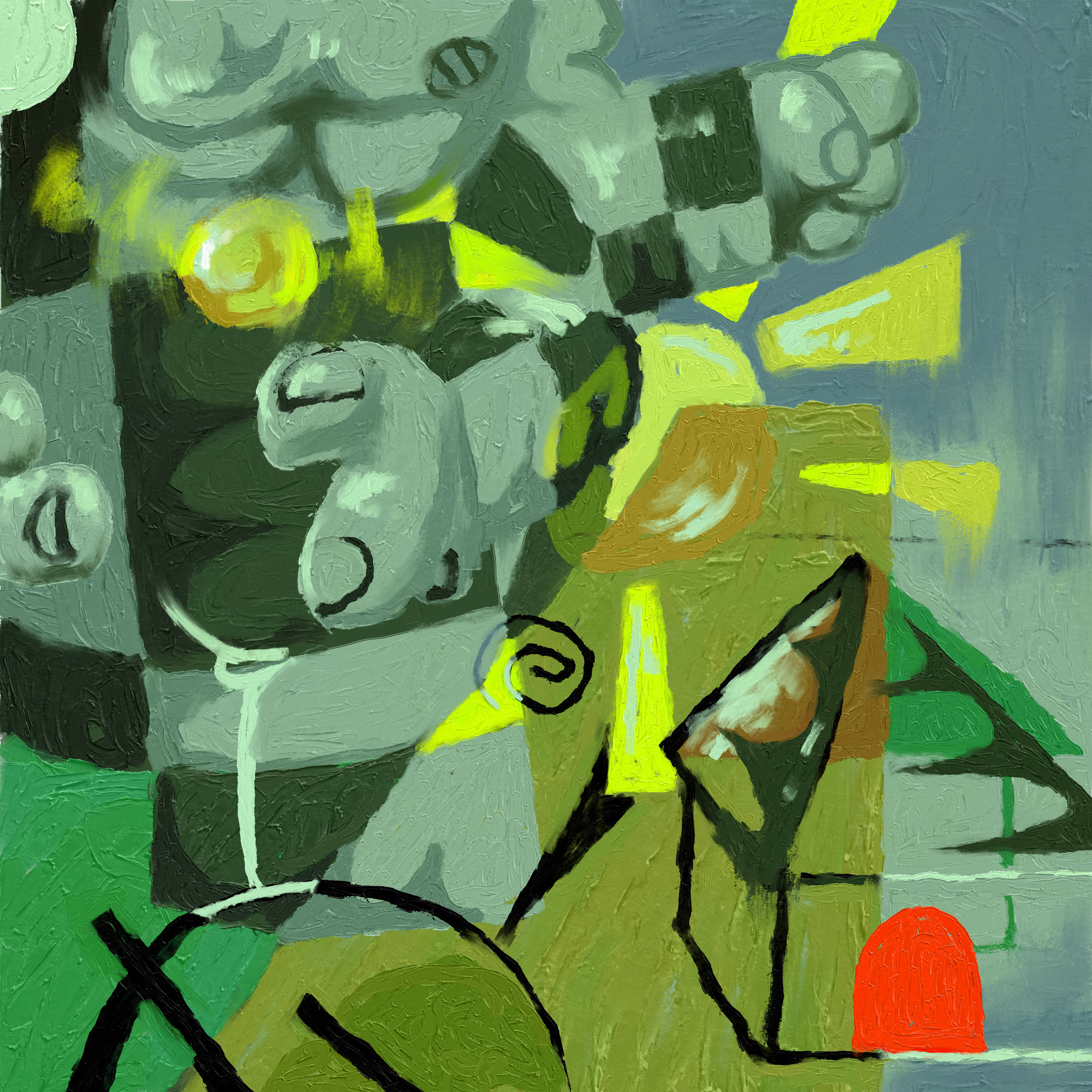 Green Painting